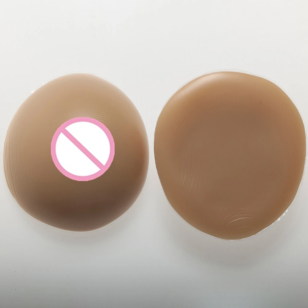 

Transvestite CD Breast Form 1400g/Pair Silicone Boobs Tits Transgender Shemale Crossdresser Breast Brown Drag Queen Boobs