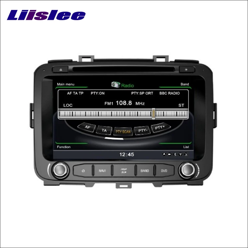 Best Liislee Car GPS Nav Navi Map Navigation For KIA Carens 2012~2015  Radio Stereo TV DVD iPod BT HD Screen S160 Multimedia System 1