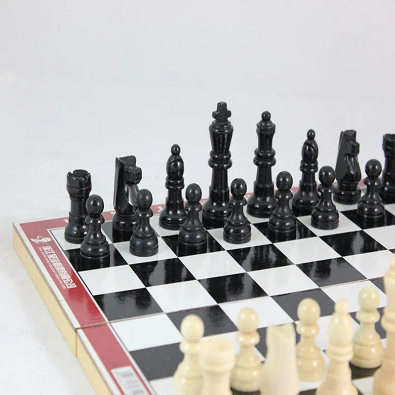Внешней торговли Шахматы Деревянные Шахматы с юбкой-годе/Средние/крупные