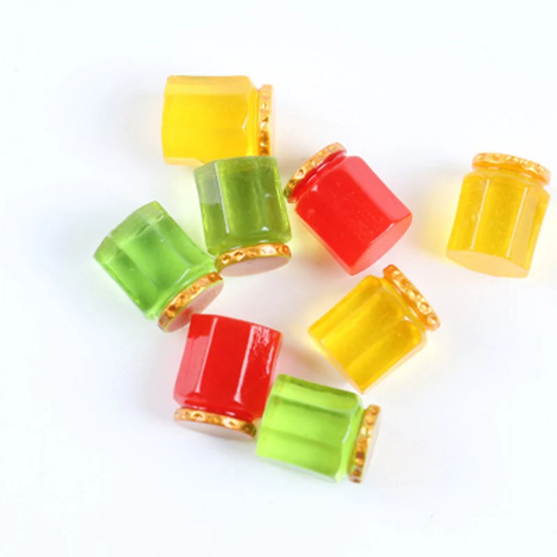 

ZOCDOU 3 Pieces Honey Bee Can Tin Mel Bottle Grocery Store Model Small Statue Little Figurine Crafts Figure Ornament Miniatures