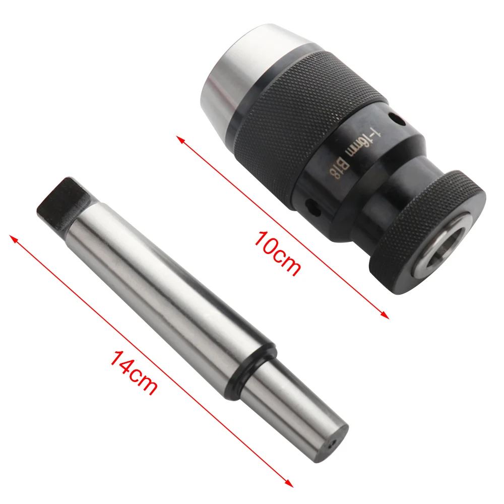 

Drill Chuck 1-16mm Drill Chuck Arbor Self Tighten Keyless Drill Chuck Arbor JT3-3MT Arbor For Lathe Drill Set