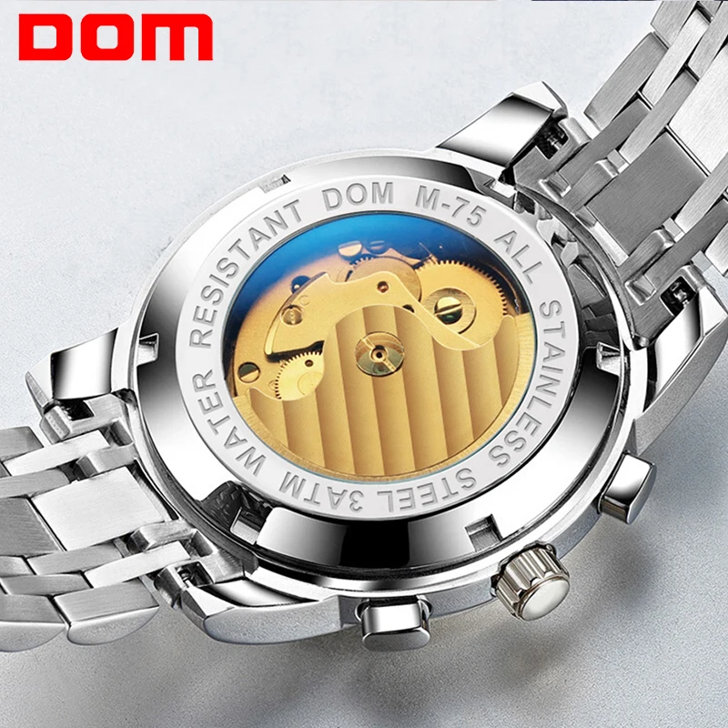 دوم الرجال ووتش الأعلى العلامة التجارية الفاخرة الأزياء الأعمال الميكانيكية ووتش الكوارتز ووتش للماء الرياضة ووتش المعصم الرجال Relogio mecanico دوم الرجال ووتش الأعلى العلامة التجارية الفاخرة الأزياء الأعمال الميكانيكية ووتش الكوارتز ووتش للماء الرياضة ووتش المعصم الرجال Relogio mecanico