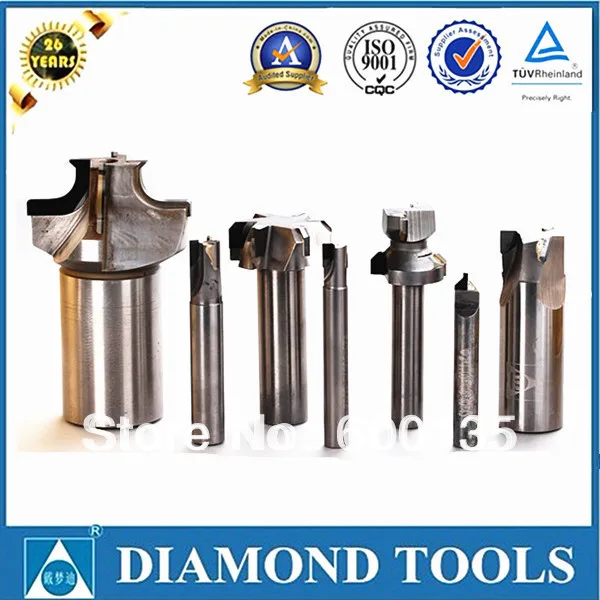 PCD diamond end mill for Aluminum DKD10L15 2Zdiamond end millend
