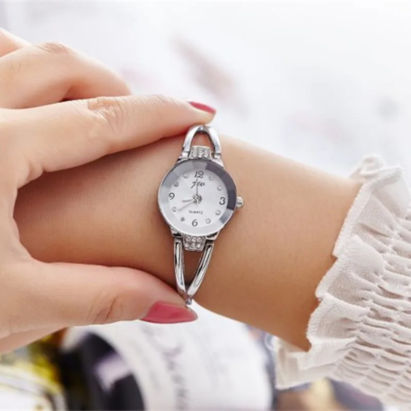 

New Fashion Rhinestone Watches Women Luxury Brand Stainless Steel Bracelet watches Ladies Quartz Dress Watches reloj mujer Clock