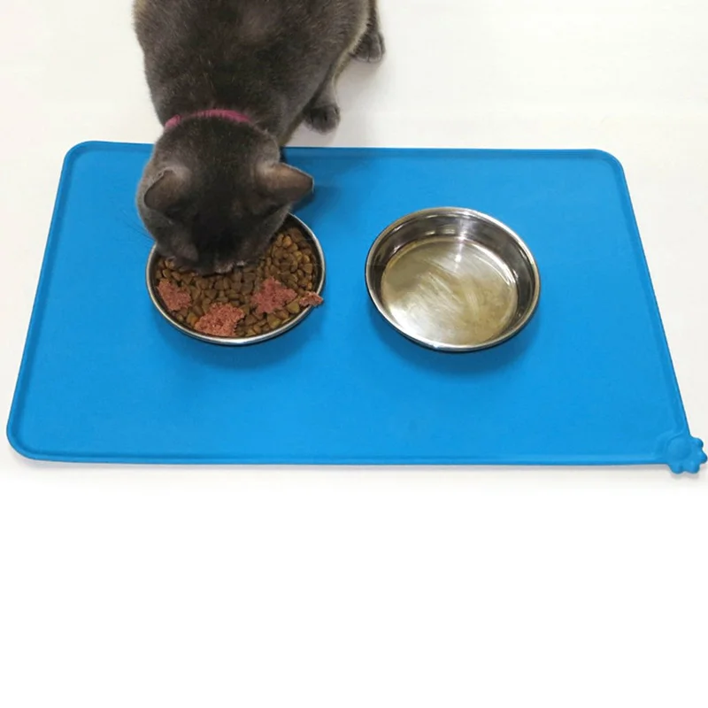 Best Selling Pet Placemat Rectangle Shape Cat Feeding Mat Placemat