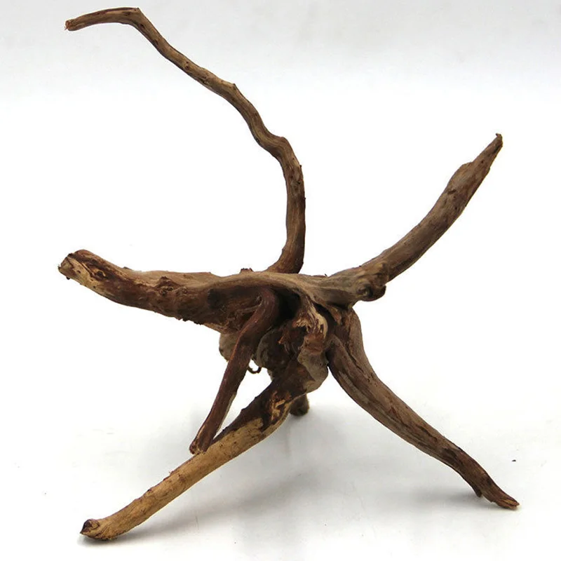 1PC Aquarium Tree Trunk Driftwood Fish Tank Reptile Plant Stump Ornament Landscap Decor Decoration Ornaments