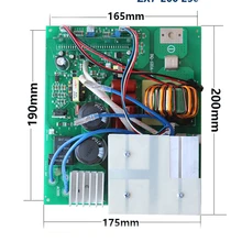 ZX7-250 ZX7-200 Инвертор постоянного тока дуговой сварки верхняя часть для электрического сварочного аппарата общая монтажная плата