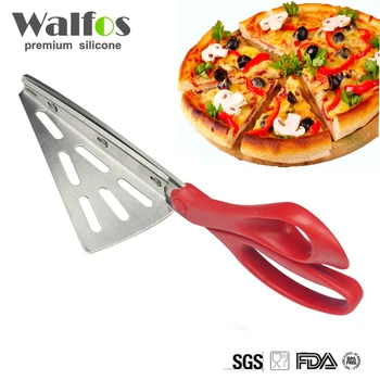 

Professional Stainless Steel Pizza Scissors Bread Knife Non-stick Soft Rubber Handle Pizza High Quality Kitchen Tools