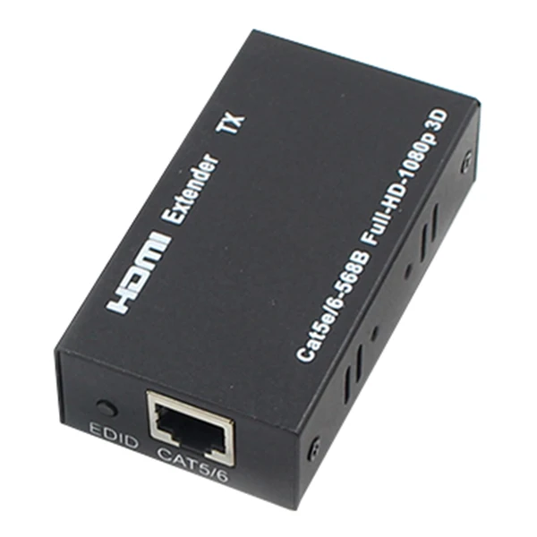 HDMI удлинитель сетевого кабеля ретранслятор через один разъем Cat5E/6 RJ45 EU|Кабели HDMI|