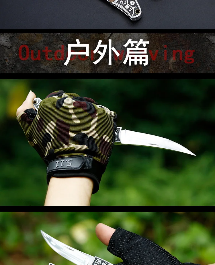 Ganzo тактический складной нож высокой твердости, Многофункциональный складной нож для выживания, инструмент для самозащиты на открытом воздухе