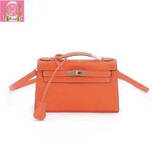 Leather tote bag