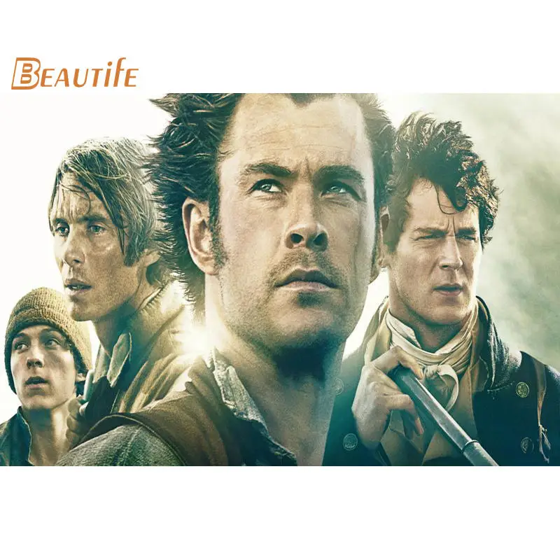 Новое поступление In the Heart of Sea плакат ткань Шелковый украшения дома настенный