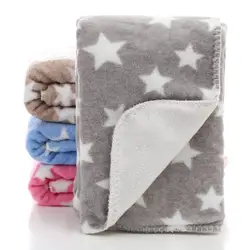 Одеяло для новорожденного термальность коралловый флис одеяло для младенца Bebe пеленать Nap приема коляски обёрточная бумага детские