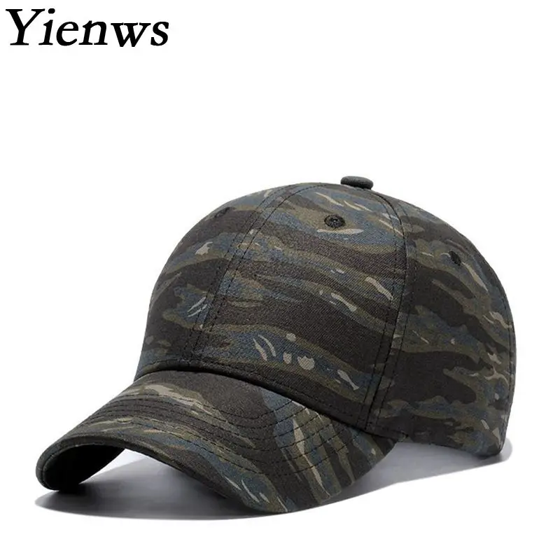 Yienws Kpop hombres algodón gorra de béisbol camuflaje curvado BRIM gorra al por mayor llanura gorra beisbol muejr parejas casquillo YIC462 Yienws Kpop hombres algodón gorra de béisbol camuflaje curvado BRIM gorra al por mayor llanura gorra beisbol muejr parejas casquillo YIC462