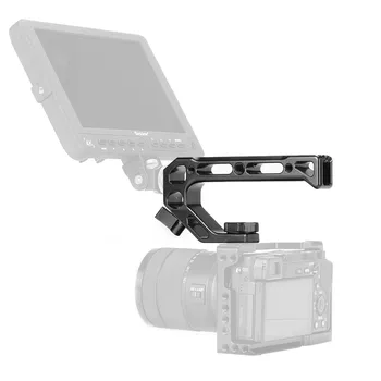 

UURig 1 Universal Camera Top Handle Handgrip with Cold Shoe Mounts 15mm Rod Clamp 3/8 Inch Screw Lock Adopt for Camera Rig Cage