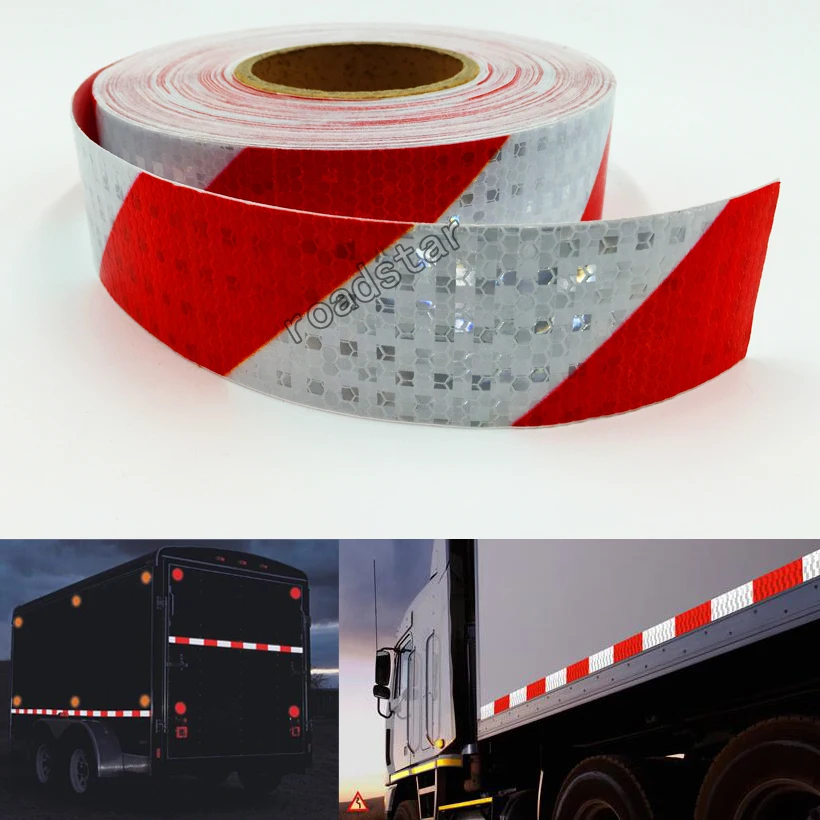 5cmx50m Reflective Vehicle Sticker for Car-Styling Safety Warning Conspicuity Reflective Tape