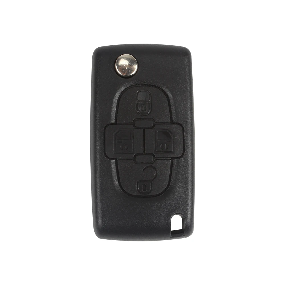 Vdiagtool 4 кнопочный флип брелок для дистанционного ключа чехол Peugeot 1007 Citroen C8 НОВЫЙ