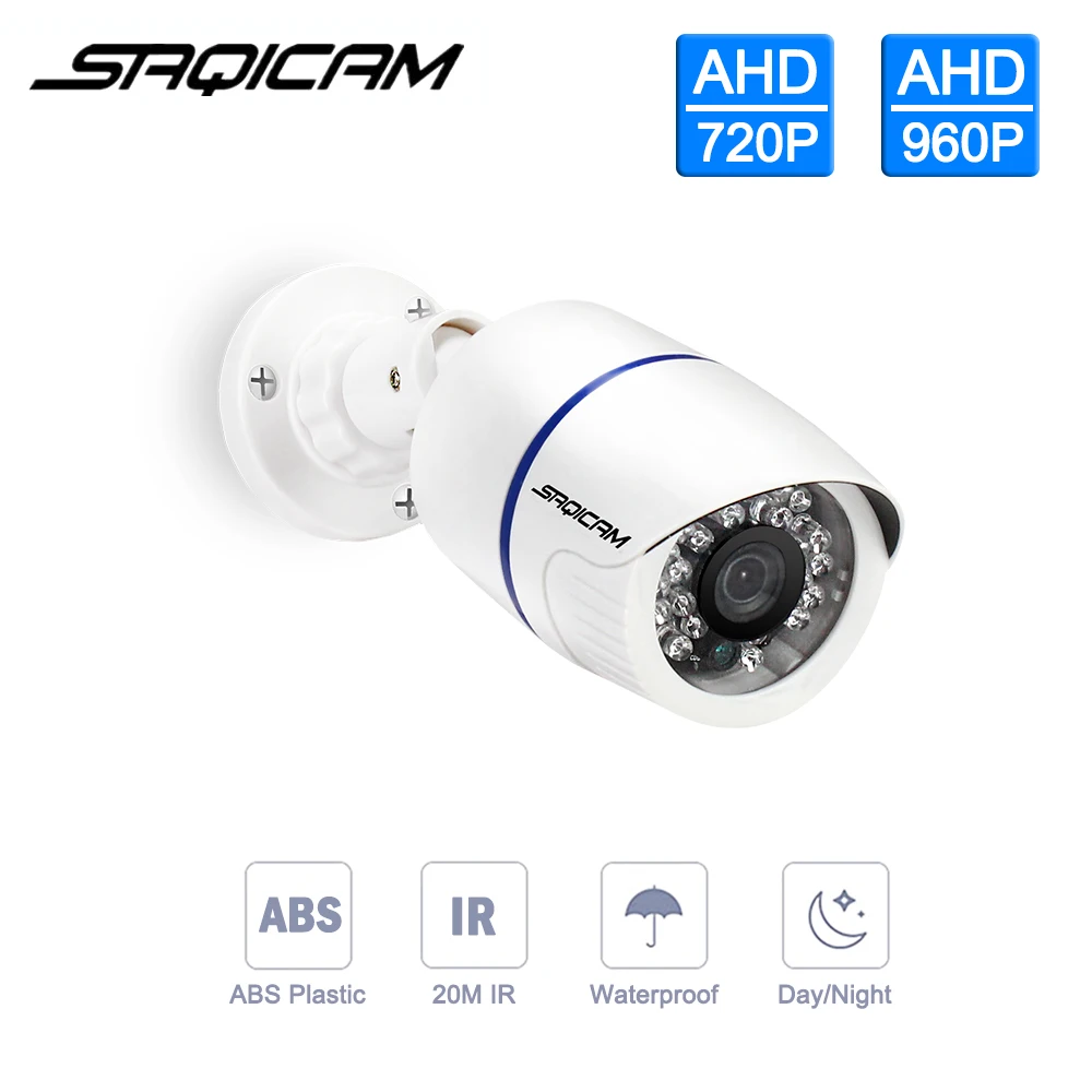 HD 720 P/960 P AHD камера видеонаблюдения ночного видения безопасности наружная