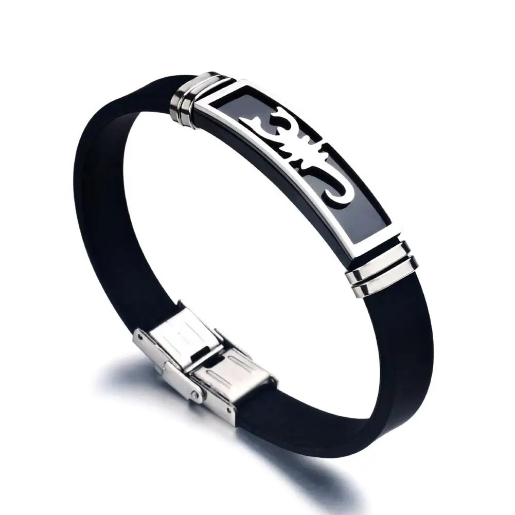 

2019 New Arrival Men Women Scorpion Clasp Bracelet Bangle Night Club Jewelry Birthday Xmas Gift