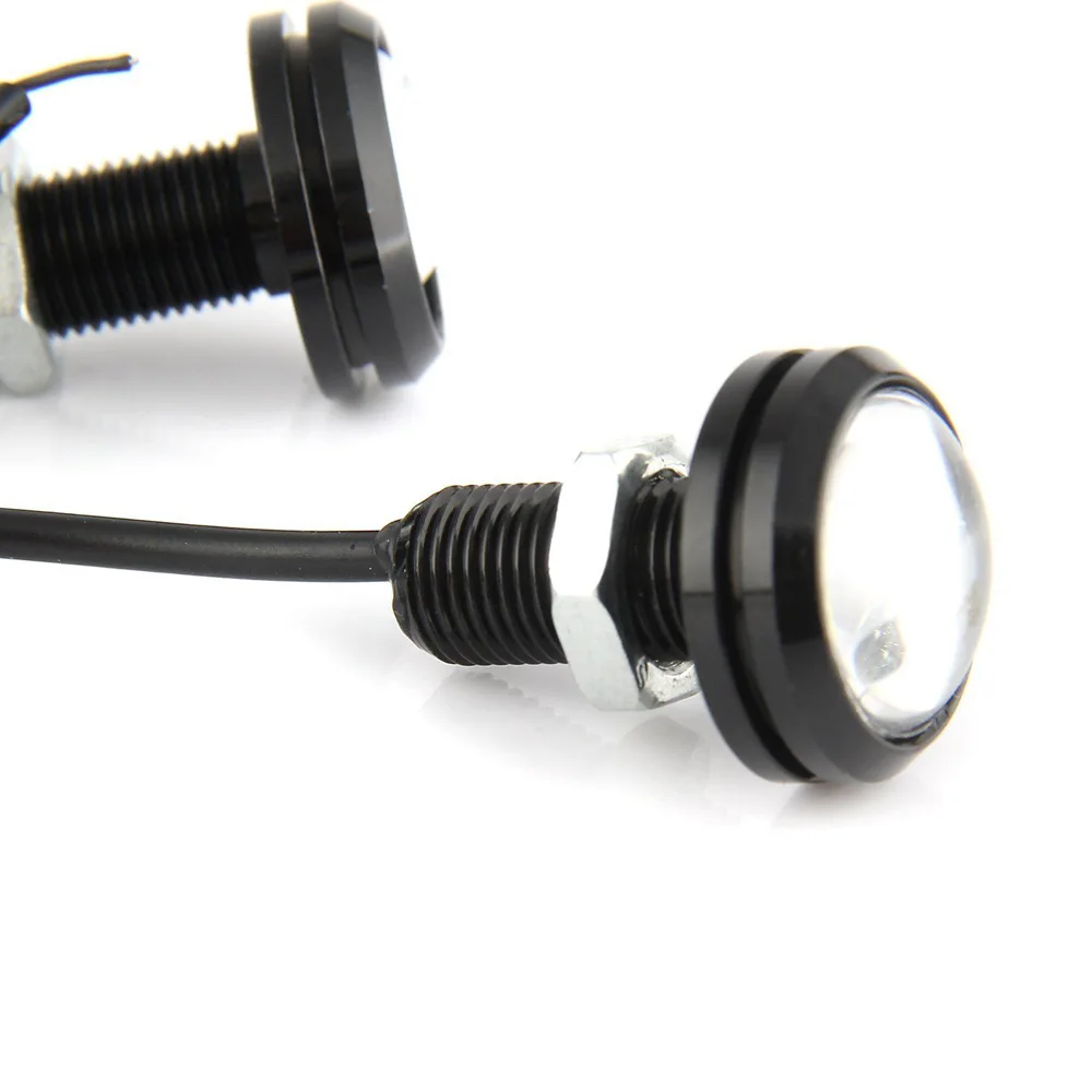 

4pcs 12V 15W White Eagle Eye LED Car Auto DRL Daytime Running Lights Backup Lamp reading light