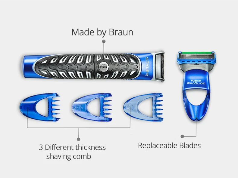 replacement blades for gillette styler
