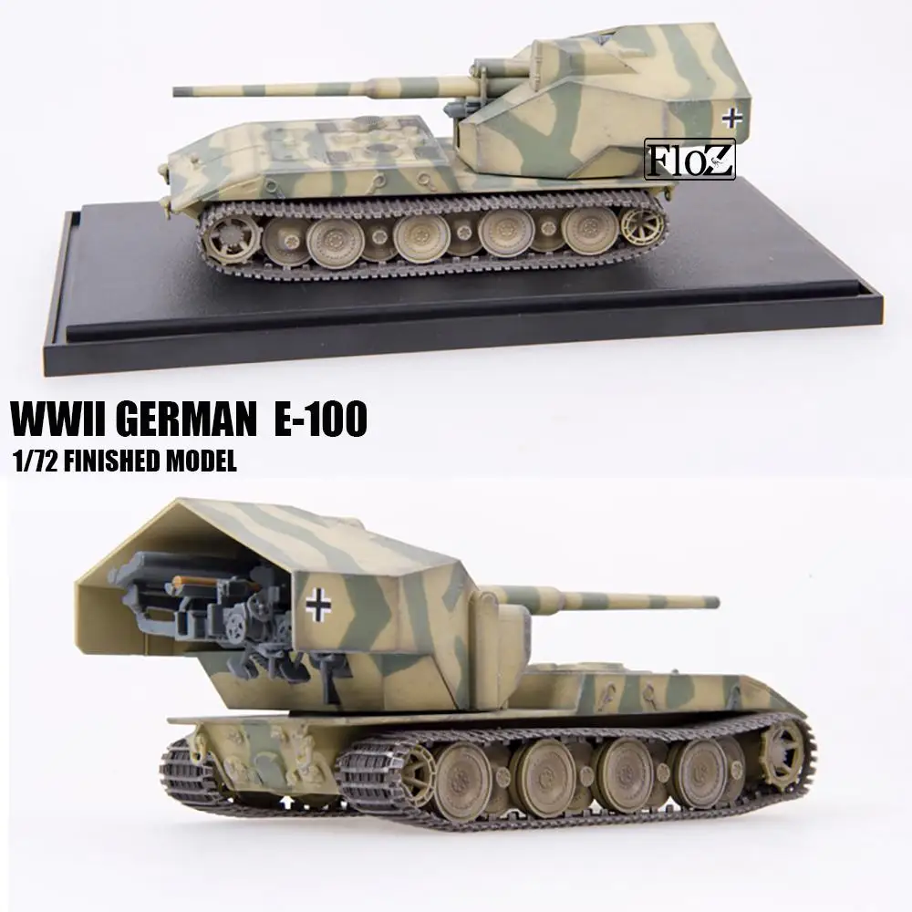 Второй мировой войны немецкая E 100 1/72 Готовая модель танка| |