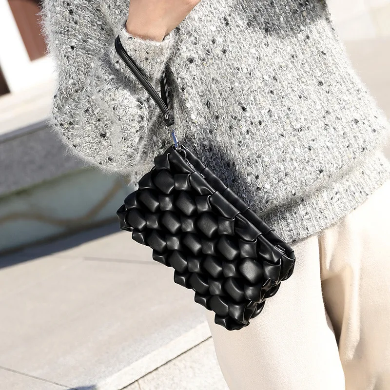NIGEDU أكياس Crossbody للنساء حقيبة صغيرة الماس مصمم الإناث حقيبة ساعي سلسلة السيدات براثن محفظة بولسا الأنثوية باو