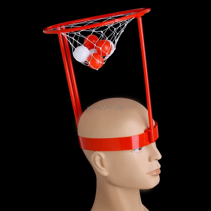 HBB головная повязка обруч мяч игрушка ловля Баскетбол ребенок игра голова ремень с 20 мячей JUN12