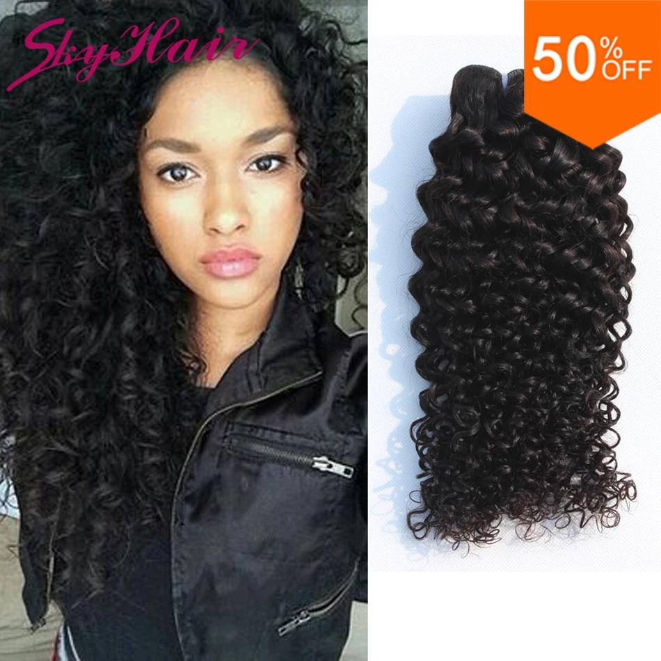 Indian Kinky Curly Virgin Hair 1pcs Lot 100g Pc 6a Indian Remy