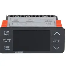 Сенсорный цифровой дисплей MH2010B электронный регулятор температуры встроенный охлаждение, отопление контроллер
