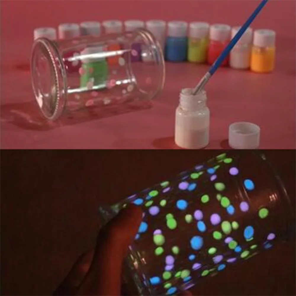 13 цветов DIY Top Eco нетоксичный без запаха водостойкий граффити краска светящийся