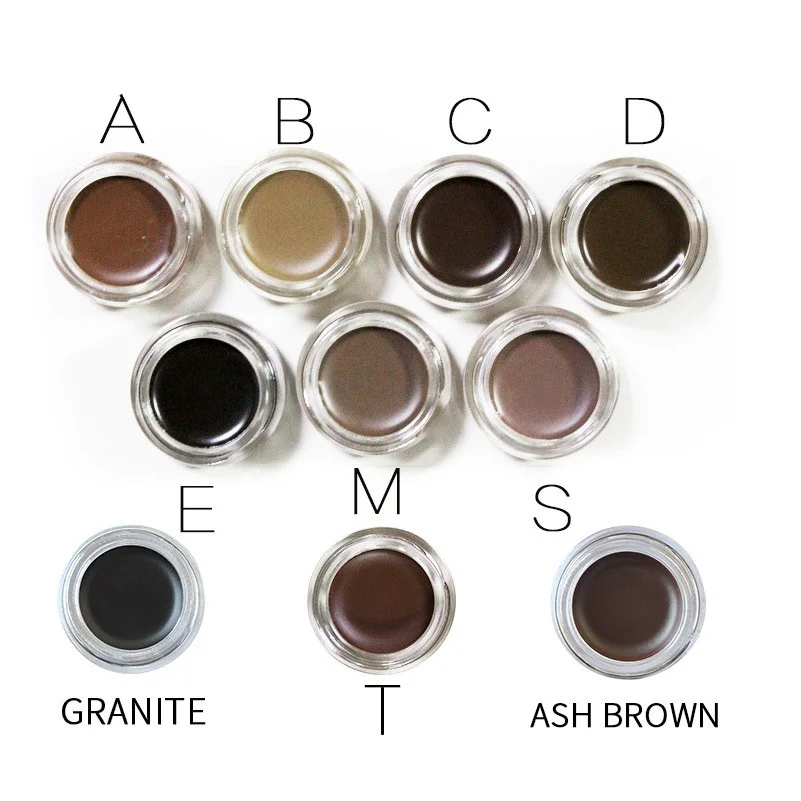 

Eyebrow Gel Waterproof Makeup Shadow For Long Lasting Eye Brow pomade Shade Make Up Paint Pomade Cosmetic