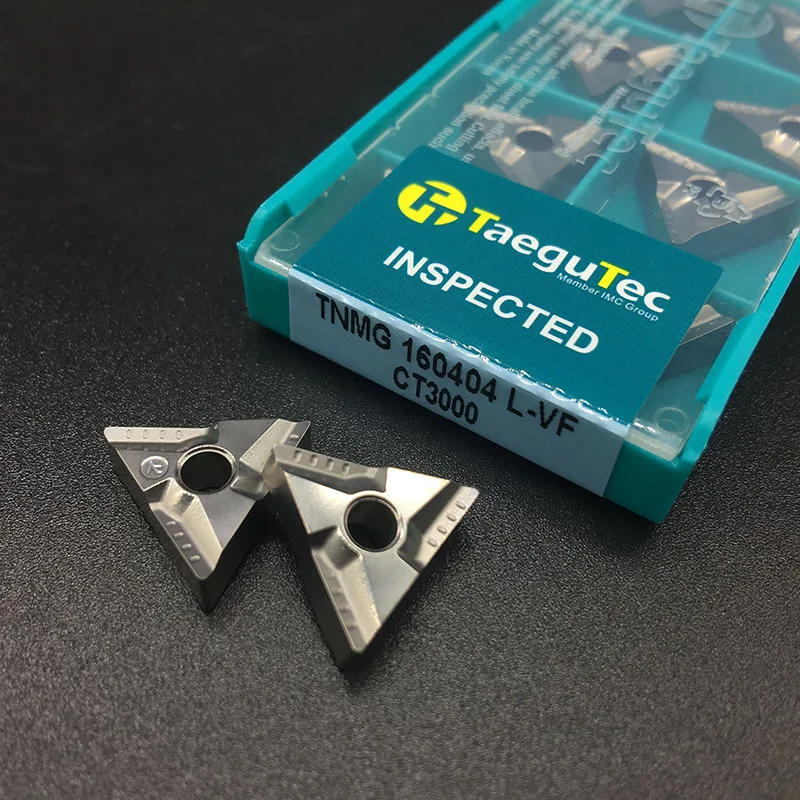 

10PCS Tnmg160404 L VF CT3000 External Turning Tools Cermet Grade Carbide insert Lathe cutter Tool Tokarnyy turning insert