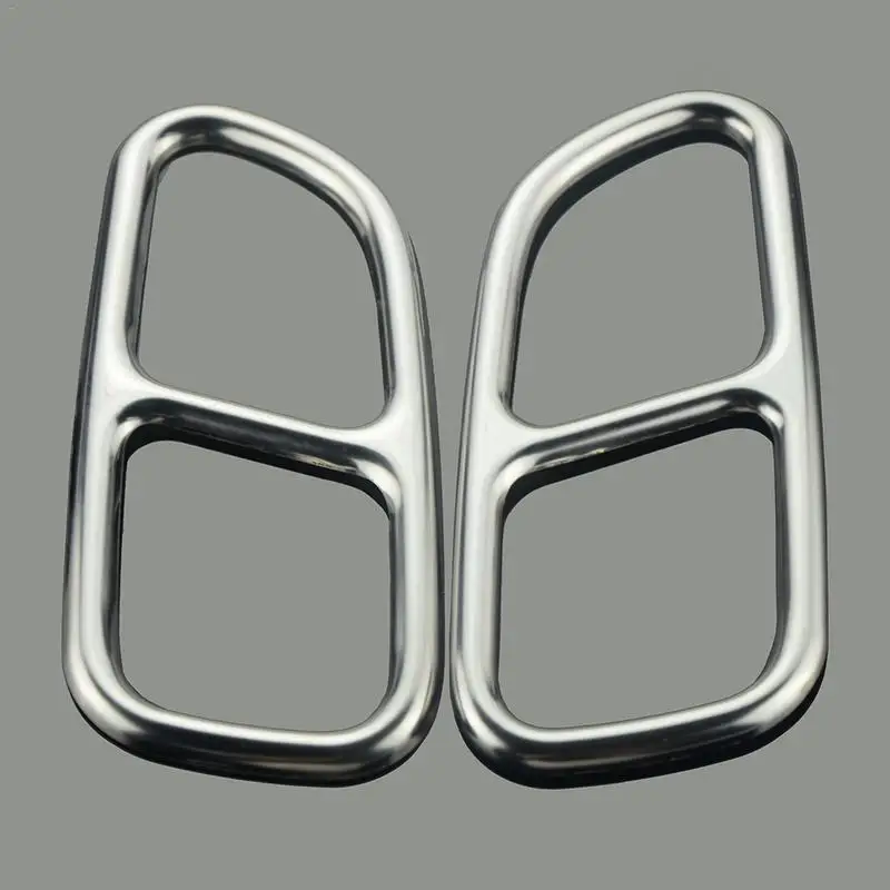 Professional Modification Personalized Design 2 PCS Car Exhaust Pipe Frame For Benz CLA 13-16 Model Car Accessorizes