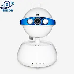 Ssicon IP 720 P Камера Беспроводной IP Security Камеры Скрытого видеонаблюдения yoosee приложение 3.6 мм объектив две антенны PTZ WI-FI Камера