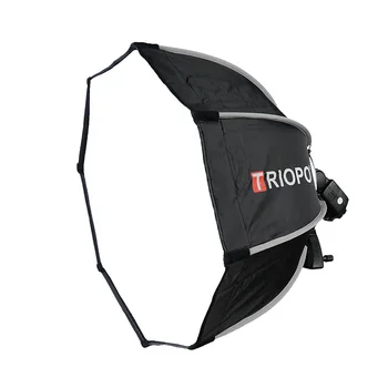 

TRIOPO 65cm Softbox Portable Outdoor Octagon Umbrella for YongNuo YN560 III IV TR-988 Godox V860II TT600 Flash Speedlite Soft Bo