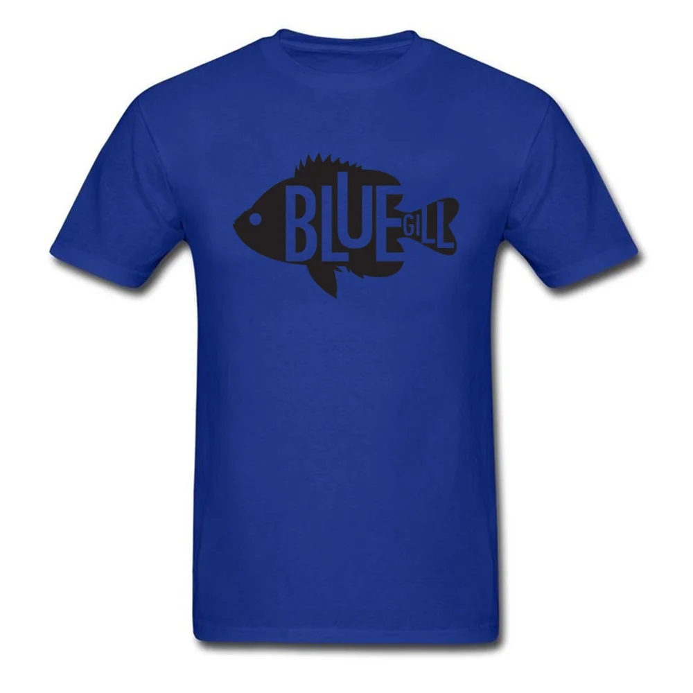 Bluegill 10973 Short Sleeve Tops & Tees ostern Day Round Collar 100% Cotton Man T Shirts Leisure Top T-shirts 2018 Discount Bluegill 10973 blue
