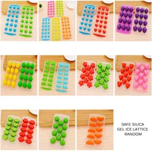 Легко чистится практичная Пищевая силиконовая форма для шоколада производитель ледяной кубик лоток замораживание плесень барный Пудинг Желе Плесень Прямая поставка