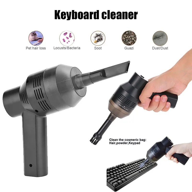 USB Vacuum Cleaner Mini Keyboard Vacuum Cleaner Portable 5V 4W Houseroom Computer Keyboard Dust Collector Clean Kit