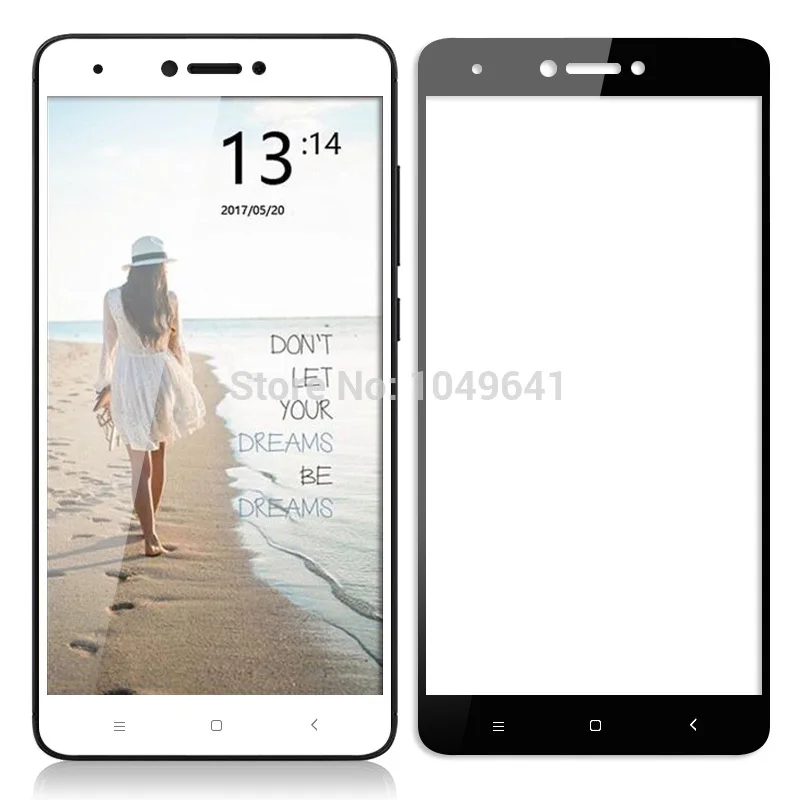 KXM1261_4_2D Full Screen Covered Explosion-proof Tempered Glass Film for Xiaomi Redmi Note 4X 5.5 inch 32GB