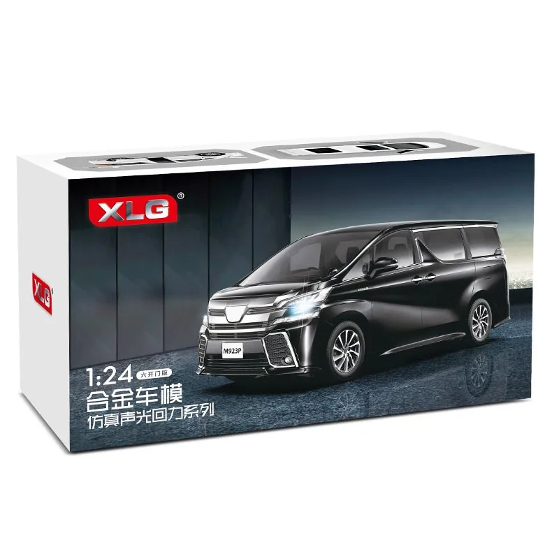 Роскошные игрушечные автомобили Alphard 1:24 из металлического сплава литые модели