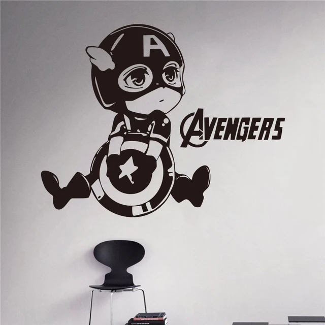 Captain America Wall Art aliexpress : buy creative diy wall art home decoration Captain America Wall Art aliexpress : buy creative diy wall art home decoration
