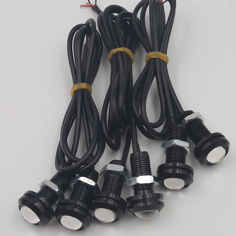 10 шт./упак. 18/23 MM Led DRL Дневной свет Габаритные огни заднего хода парковочная