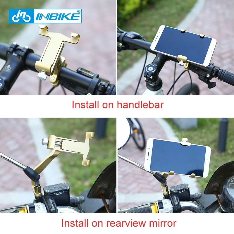 Держатель для мобильного телефона INBIKE держатель велосипедного руля горный