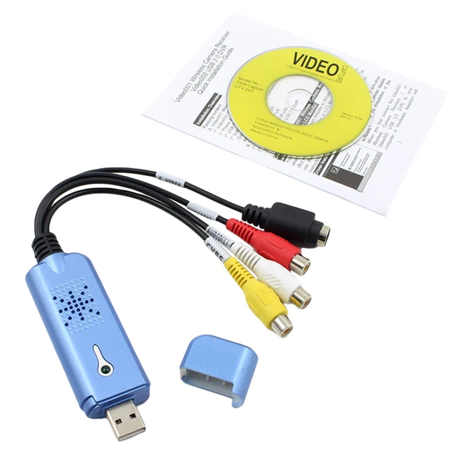 Best Quality Etmakit Computer Peripheral USB Video Capture Card Converter Audio Video Grabber Adapter TV Tuner for Computer Win XP 7 8 10 Best Quality Etmakit Computer Peripheral USB Video Capture Card Converter Audio Video Grabber Adapter TV Tuner for Computer Win XP 7 8 10