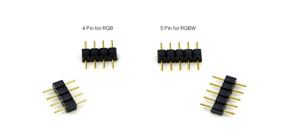 10 шт. 4PIN 5PIN RGB RGW RGBWW светодиодный светильник,, аксессуары для сварки, заглушки для светодиодных лент 3528 2835 5050