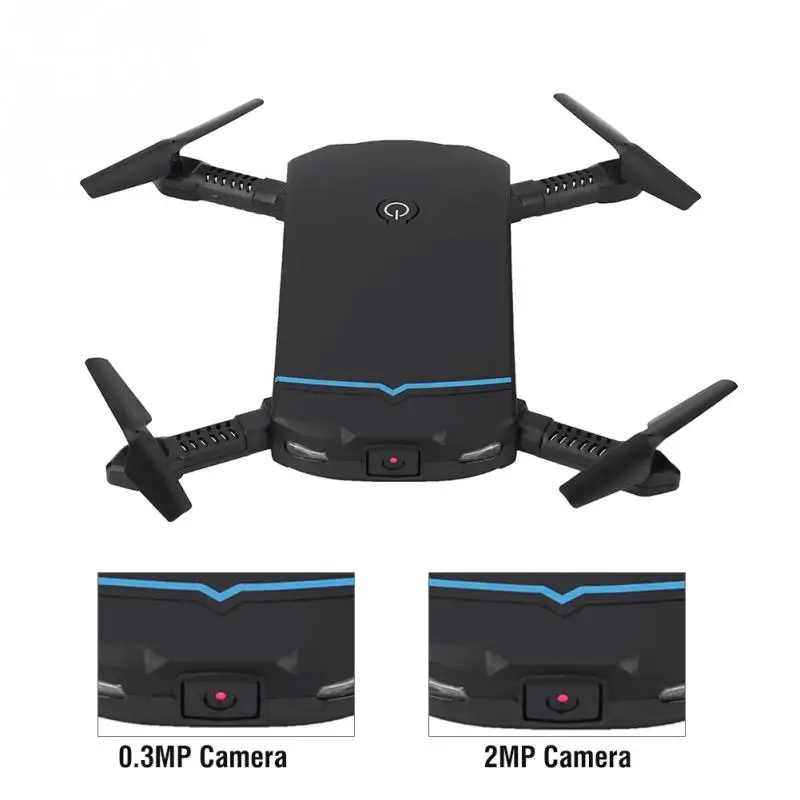 RC Drone With Wide Angle HD Adjustable 0.3MP or 2MP Camera High Hold Mode Foldable Arm Wifi FPV RC Quadcopter RC Helicopter Toys