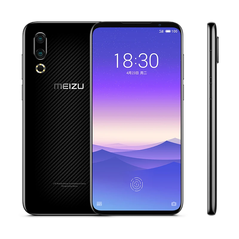 Meizu 16s 6 ГБ/8 Гб RAM 128 ГБ ROM Global 3600 мАч Super mTouch mEngine 3 0 2 полный экран двойная задняя
