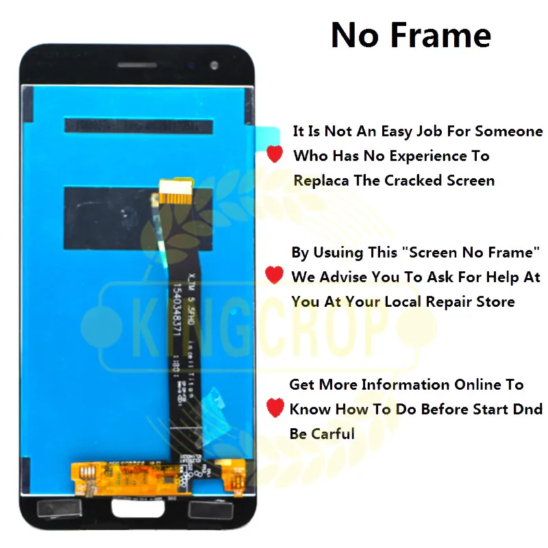 asus ze554kl lcd