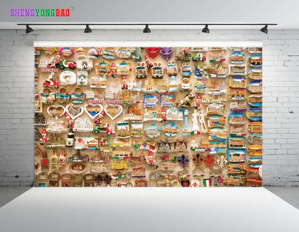 

SHENGYONGBAO Art Cloth Digital Printed Backdrops for Photography wall theme Photo Studio Background SZ-118